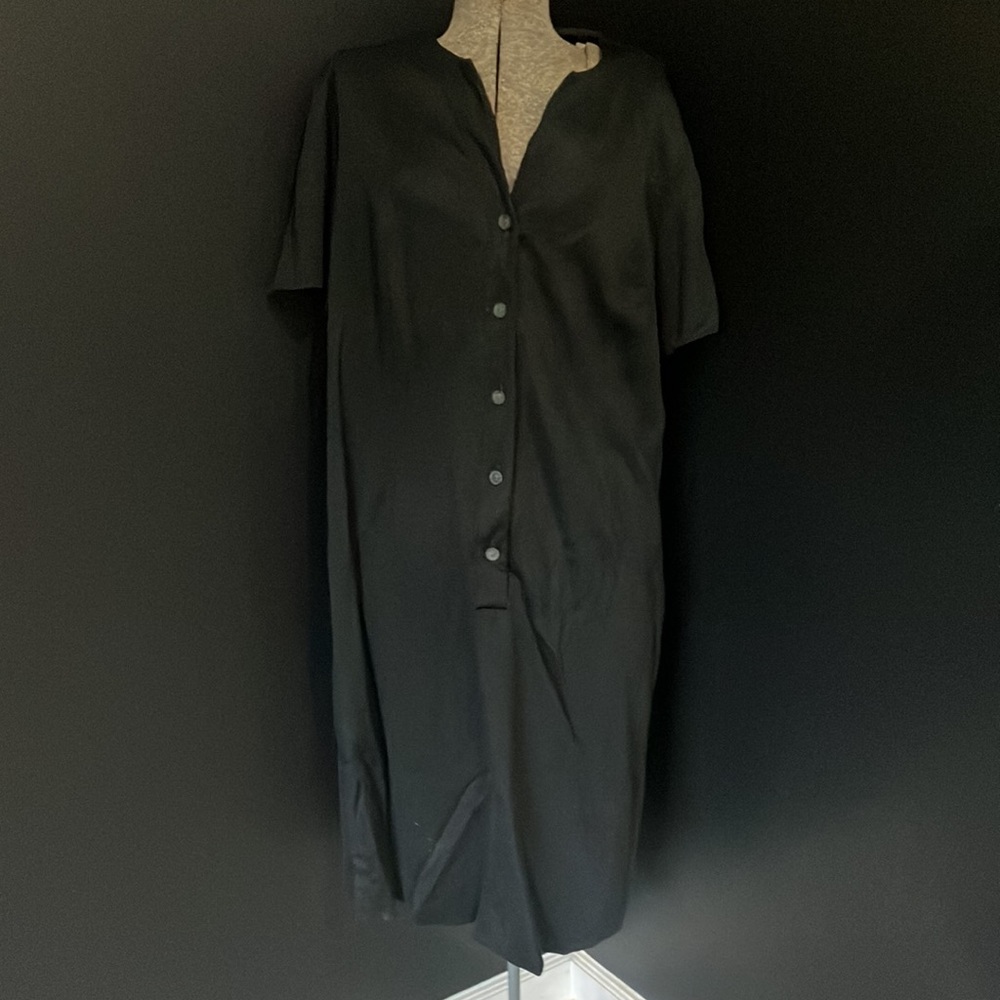 Vintage 1960s-70s Betty Hartford Button Front Shirt Dress